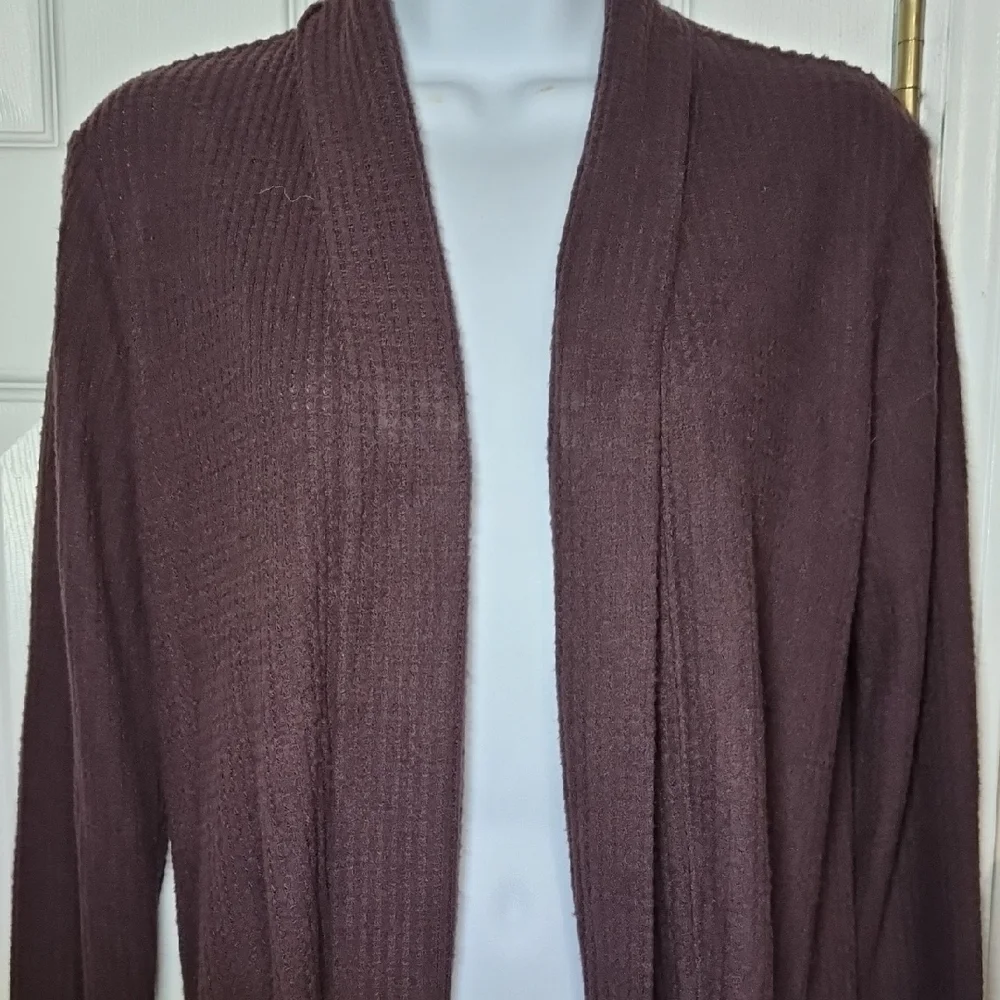 Maurices Women's Burgundy Cardigan Sweater Size XS